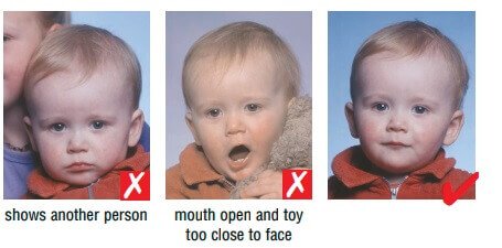 toddler photo for visa